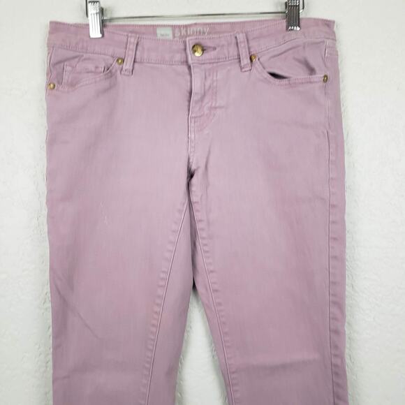 Mossimo Dusty Rose Skinny Jeans  - 6 - Picture 2 of 5